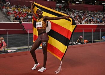 Peruth Chemutai creates history for Uganda with women’s 3,000m steeplechase gold