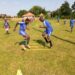 The alternative learning experience for children during lock down through football talent development