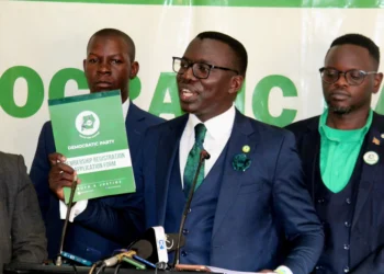The Opposition Democratic Party (DP) party membership registration exercise